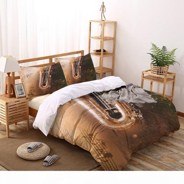 saxophone retro style musical instrument printed duvet cover set 4 piece bedding set home textile customizable
saxophone retro style musical instrument printed duvet cover set 4 piece bedding set home textile customizable