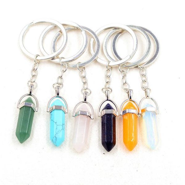 2022 new healing reiki chakra carved hexagon natural stone key rings pendant keychain crystal chakras quartz chains jewelry accessories, Slivery;golden
2022 new healing reiki chakra carved hexagon natural stone key rings pendant keychain crystal chakras quartz chains jewelry accessories, Slivery;golden