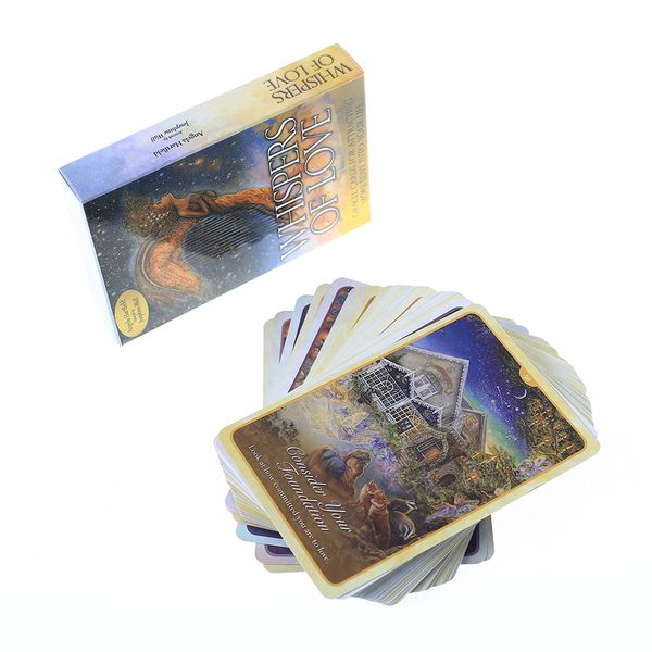 44 шт oracle таро whisper of love cards совета oracle deck games palying карты для партии игры bbynlq hotclipper
44 шт oracle таро whisper of love cards совета oracle deck games palying карты для партии игры bbynlq hotclipper