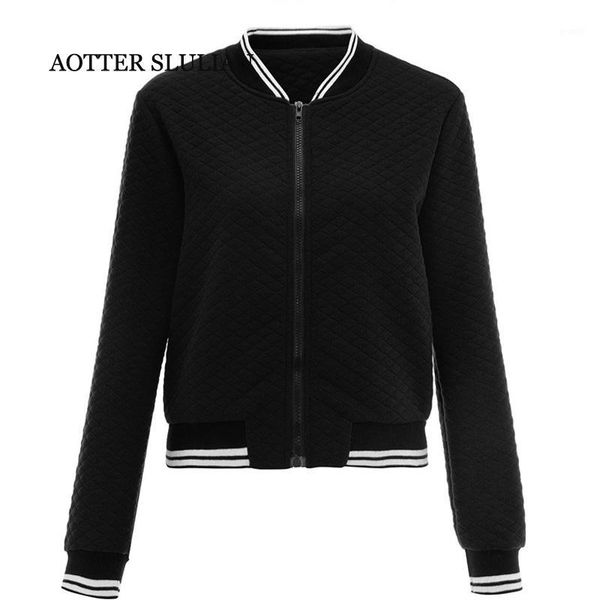 baseball jacket women long sleeve slim fit zip jackets casual ladies coat female streetwear chaqueta mujer 2020 fashion clothing1, Black;brown
baseball jacket women long sleeve slim fit zip jackets casual ladies coat female streetwear chaqueta mujer 2020 fashion clothing1, Black;brown