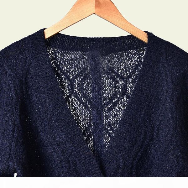 2019 fall winter long sleeve v neck blue white pure color mohair knitted buttons cardigans sweater sweaters women fashion sweaters d2616121, White;black
2019 fall winter long sleeve v neck blue white pure color mohair knitted buttons cardigans sweater sweaters women fashion sweaters d2616121, White;black