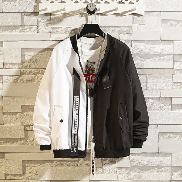bomber мужская пэчворк новая мода blazer workwear спортивная одежда куртка ekmwg, Black
bomber мужская пэчворк новая мода blazer workwear спортивная одежда куртка ekmwg, Black