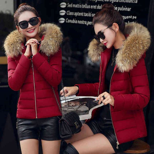 women's wool & blends ladies winte coat woman down cotton warm jackets short hooded zipper overcoat parka fur collar ourwear female plu, Black
women's wool & blends ladies winte coat woman down cotton warm jackets short hooded zipper overcoat parka fur collar ourwear female plu, Black