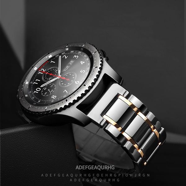 22mm ceramic band for samsung galaxy watch 46mm strap gear s3 frontier watchband bracelet huawei watch gt 2 strap 46 gt2 22 sqczle, Black;brown
22mm ceramic band for samsung galaxy watch 46mm strap gear s3 frontier watchband bracelet huawei watch gt 2 strap 46 gt2 22 sqczle, Black;brown
