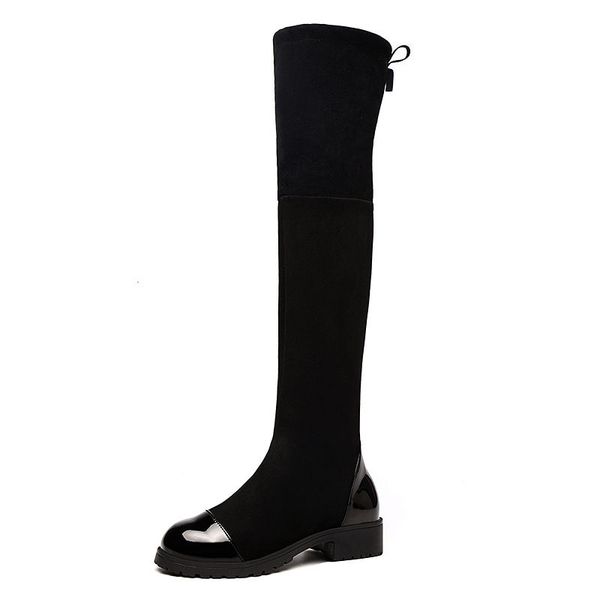 boots winter over-the-knee women platform flat shoes 2021 autumn stretch fabric thigh high long boot botas mujer, Black
boots winter over-the-knee women platform flat shoes 2021 autumn stretch fabric thigh high long boot botas mujer, Black