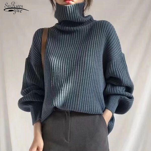 pull femme autumn thick korean style loose long sleeve pullover sweater women turtleneck mid-length solid women knitwear 10327 201030, White
pull femme autumn thick korean style loose long sleeve pullover sweater women turtleneck mid-length solid women knitwear 10327 201030, White
