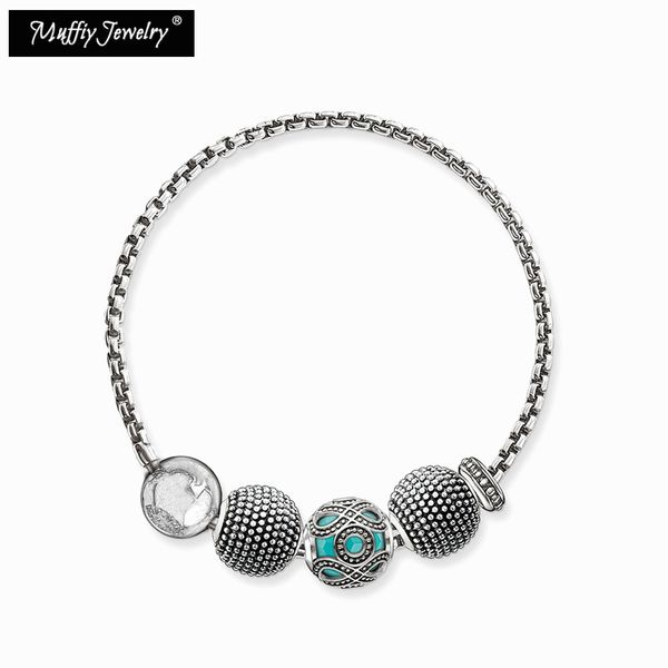 bracelet chain with beads kathmandu karma jewelry,europe style gift for women in silver,fit pendants and charms 1028, Black
bracelet chain with beads kathmandu karma jewelry,europe style gift for women in silver,fit pendants and charms 1028, Black