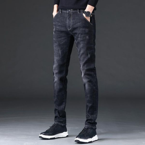 jeans man 2020 fashion comfortable men's pants straight cylinder oversized trousers, Blue
jeans man 2020 fashion comfortable men's pants straight cylinder oversized trousers, Blue