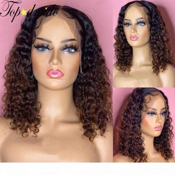 dmido curly short hair bob cut lace front wigs with pre plucked hairline remy hair 13x6 lace front human wigs, Black;brown
dmido curly short hair bob cut lace front wigs with pre plucked hairline remy hair 13x6 lace front human wigs, Black;brown