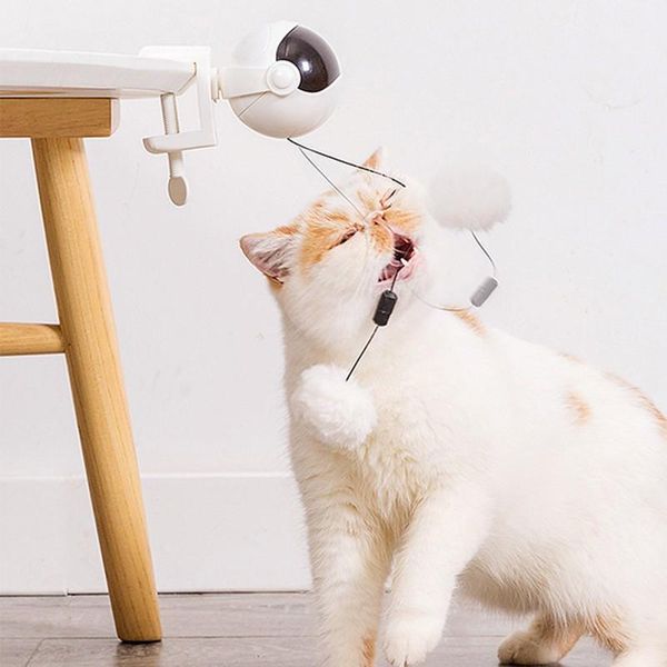 funny pet cat toys automatic cat teaser toy interactive electric training puzzler lifting flutter rotating ball toys1
funny pet cat toys automatic cat teaser toy interactive electric training puzzler lifting flutter rotating ball toys1