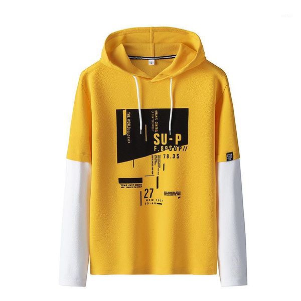 zhijing men's long-sleeved hoodies spring and autumn korean-style loose fashion fake two-piece all-match casual hooded men1, Black
zhijing men's long-sleeved hoodies spring and autumn korean-style loose fashion fake two-piece all-match casual hooded men1, Black