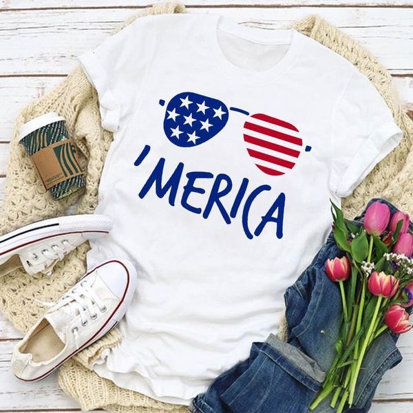 women graphic usa flag american patriotic beach vacation summer t-shirt lady womens clothing clothes tee female t shirt, White
women graphic usa flag american patriotic beach vacation summer t-shirt lady womens clothing clothes tee female t shirt, White
