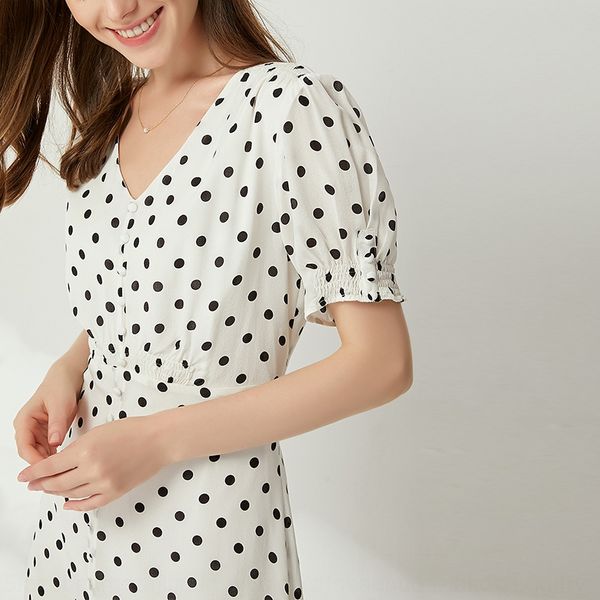 silk dress dressaline dressprinted dress 2020 summer new wave dot a-line skirtmulberry silk v-neck waistline shows thin mid length skirt p8k, Black;gray
silk dress dressaline dressprinted dress 2020 summer new wave dot a-line skirtmulberry silk v-neck waistline shows thin mid length skirt p8k, Black;gray
