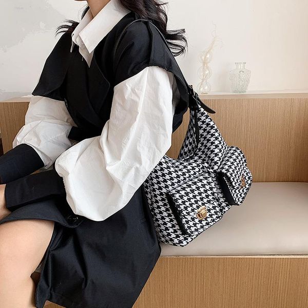french houndstooth women's bags 2020 new fashion underarm single shoulder handbag phone packet coin purse b627
french houndstooth women's bags 2020 new fashion underarm single shoulder handbag phone packet coin purse b627