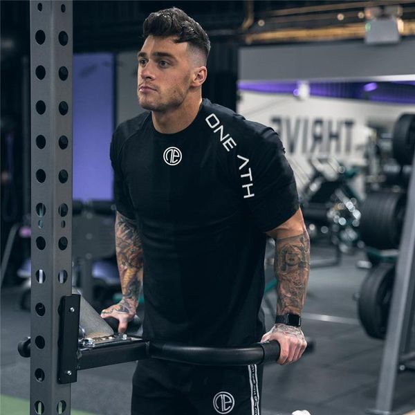 male bodybuilding workout tees summer clothes apparel casual cotton print t shirt men gyms fitness short sleeve t-shirt, White;black
male bodybuilding workout tees summer clothes apparel casual cotton print t shirt men gyms fitness short sleeve t-shirt, White;black