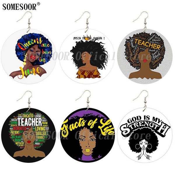 dangle & chandelier somesoor black queen educated teacher wooden drop earrings god is my strength arts painted big wood loops jewelry for wo, Silver
dangle & chandelier somesoor black queen educated teacher wooden drop earrings god is my strength arts painted big wood loops jewelry for wo, Silver