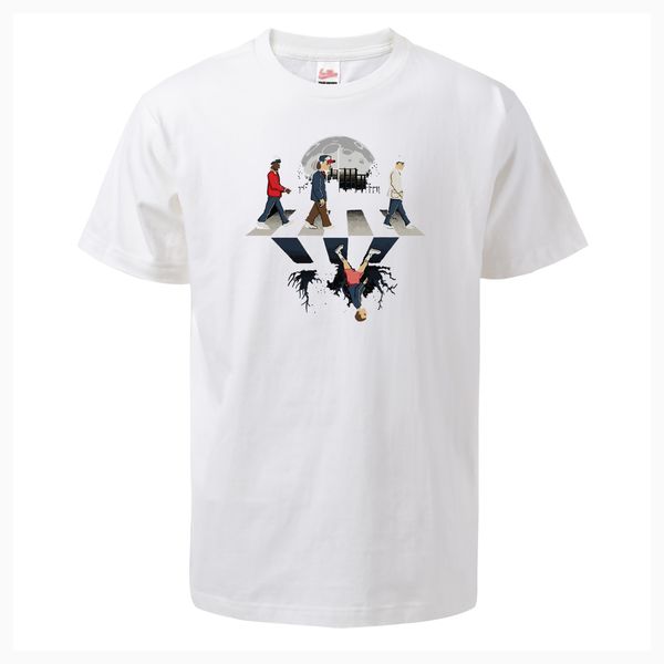 спорт tv show незнакомец вещи тенниска men casual cotton топы tee summer o-образным вырезом с коротким рукавом сыпучие fit harajuku мужская