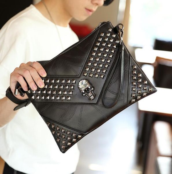 outlet brand men bag and wave flow rivet brandbag essential character skull rivet metrosexual man leather hand bag fashion men hand bag
outlet brand men bag and wave flow rivet brandbag essential character skull rivet metrosexual man leather hand bag fashion men hand bag
