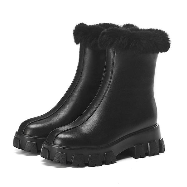 bottes femme новые зимние ботинки женщин снега сапоги подлинной кожаные плюшевых держать теплые ботинки снега женские лодыжки botas mujer, Black
bottes femme новые зимние ботинки женщин снега сапоги подлинной кожаные плюшевых держать теплые ботинки снега женские лодыжки botas mujer, Black