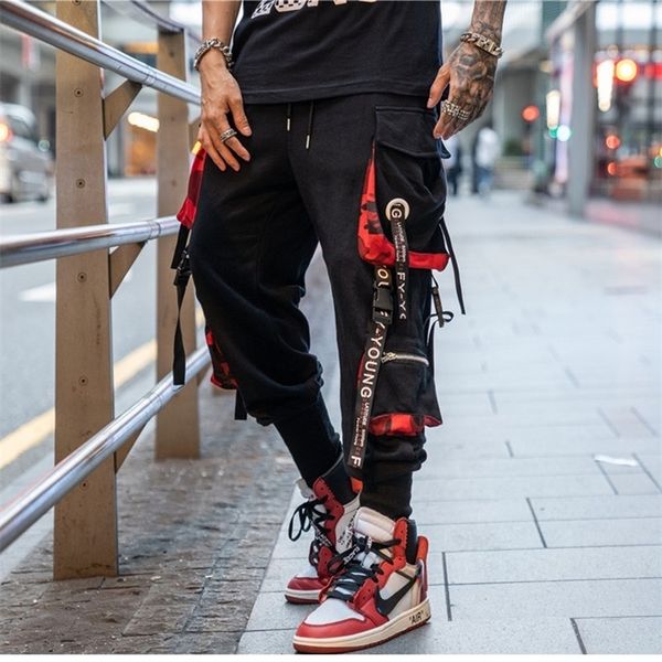 dropshipping big pocket ribbon workwear pants brand design harajuku harem pants cargo tactical pants 201125, Black
dropshipping big pocket ribbon workwear pants brand design harajuku harem pants cargo tactical pants 201125, Black