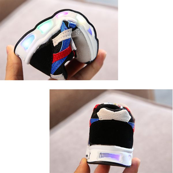size 21-30 children's led shoes boys girls lighted sneakers glowing shoes for kid sneakers boys baby sneakers with luminous sole q1221, Black;red
size 21-30 children's led shoes boys girls lighted sneakers glowing shoes for kid sneakers boys baby sneakers with luminous sole q1221, Black;red