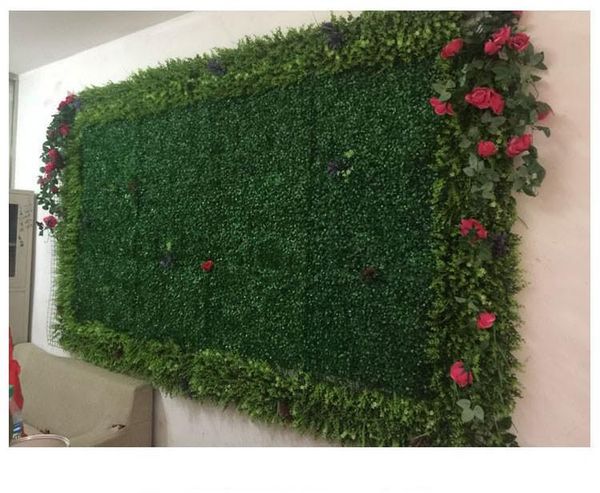 artificial plastic boxwood fake foliage grass mat uv protect buxus milan grass mat for shop home garden wall decoration 25*25cm
artificial plastic boxwood fake foliage grass mat uv protect buxus milan grass mat for shop home garden wall decoration 25*25cm