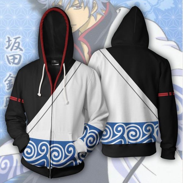 аниме gintama саката гинтоки zipper фуфайки hoodie 3d печать косплей костюмы шаржа с капюшоном пальто куртки, Black
аниме gintama саката гинтоки zipper фуфайки hoodie 3d печать косплей костюмы шаржа с капюшоном пальто куртки, Black