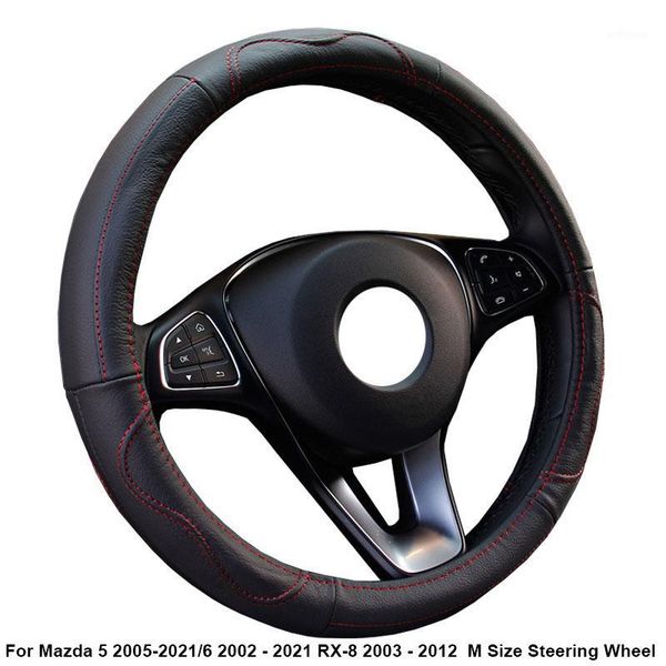 cow true leather car steering wheel cover for 5 2005 - 2021 for 6 2002 - 2021 rx-8 2003 2012 m size steering wheel1
cow true leather car steering wheel cover for 5 2005 - 2021 for 6 2002 - 2021 rx-8 2003 2012 m size steering wheel1