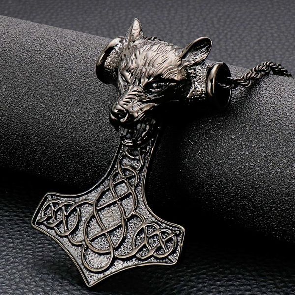 hiphop gold black wolf head pendant necklace for men 316l stainless steel cross jewelry men's pendants accessories jewellery, Silver
hiphop gold black wolf head pendant necklace for men 316l stainless steel cross jewelry men's pendants accessories jewellery, Silver