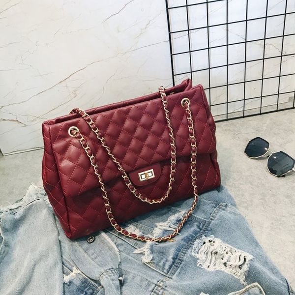 fairy big girl autumn shoulder new fashion lingge chain korean version versatile portable shoulder bag messenger bag jtoac
fairy big girl autumn shoulder new fashion lingge chain korean version versatile portable shoulder bag messenger bag jtoac