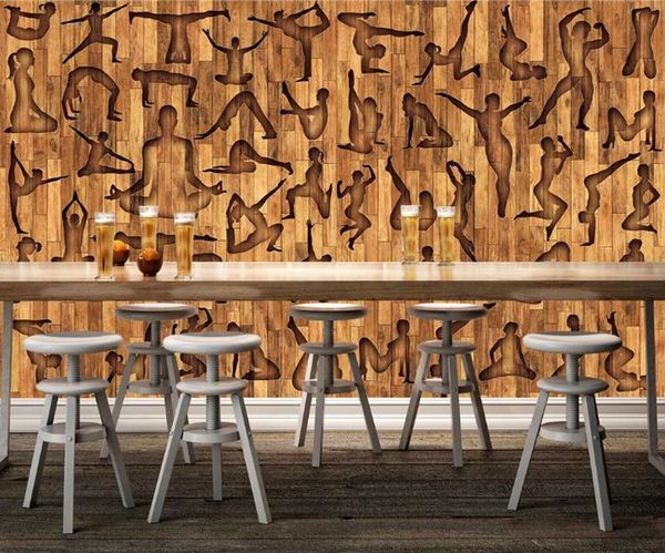3d wallpaper fitness sport yoga leisure wood grain p wall murals restaurant living room 3d wall stickers decor
3d wallpaper fitness sport yoga leisure wood grain p wall murals restaurant living room 3d wall stickers decor