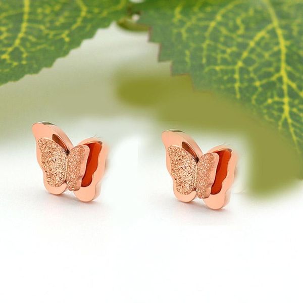 fashion rose gold color butterfly design earring studs elegant fashion women jewelry girl gifts nice cute titanium steel jewelry, Golden;silver
fashion rose gold color butterfly design earring studs elegant fashion women jewelry girl gifts nice cute titanium steel jewelry, Golden;silver
