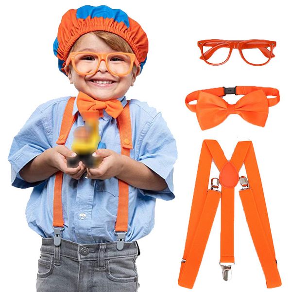 includes dress up hat set glasses bowtie and suspenders costume accessory caps halloween cosplay blippi decoration
includes dress up hat set glasses bowtie and suspenders costume accessory caps halloween cosplay blippi decoration