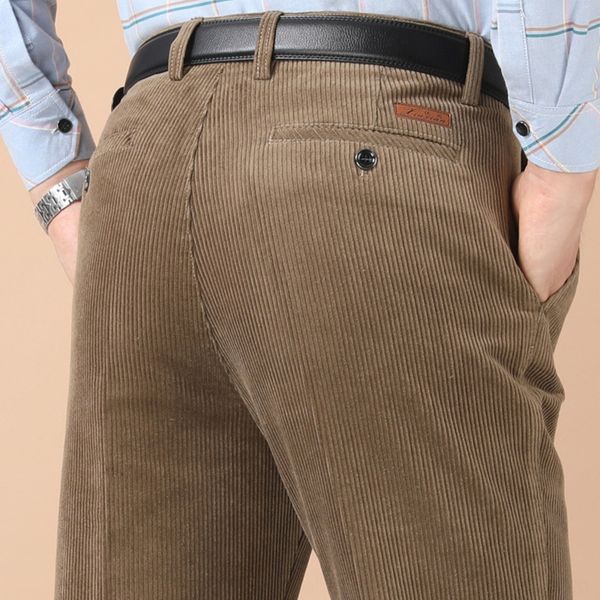 pure cotton light core casual corduroy men's loose straight tube high waist middle aged and elderly casual pants autumn and winter men, Blue
pure cotton light core casual corduroy men's loose straight tube high waist middle aged and elderly casual pants autumn and winter men, Blue
