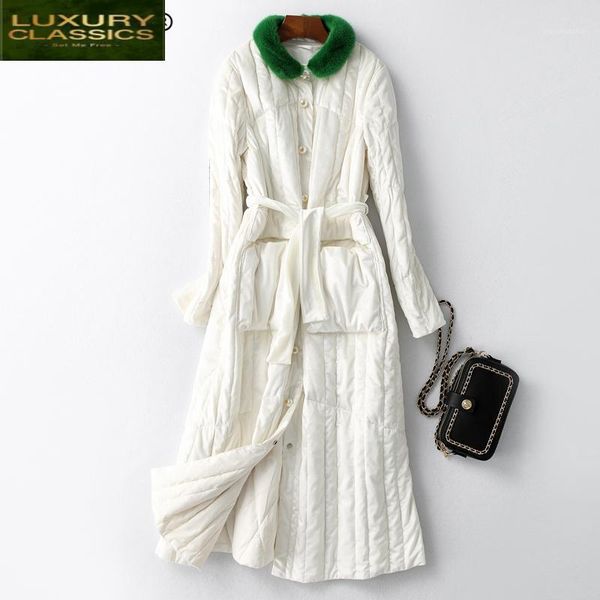 collar real duck down coat female winter clothes 2021 korean xlong warm white duck down jacket parka hiver 180721, Black
collar real duck down coat female winter clothes 2021 korean xlong warm white duck down jacket parka hiver 180721, Black