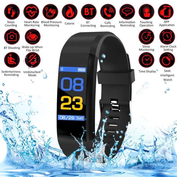 15plus - smart sports watch, waterproof, color screen, heart rate and blood prsure control
15plus - smart sports watch, waterproof, color screen, heart rate and blood prsure control