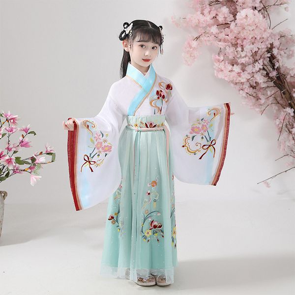 girl's super fairy hanfu skirt, boy's chinese clothing, girl's clothing, children's clothing, ancient summer style, Red
girl's super fairy hanfu skirt, boy's chinese clothing, girl's clothing, children's clothing, ancient summer style, Red