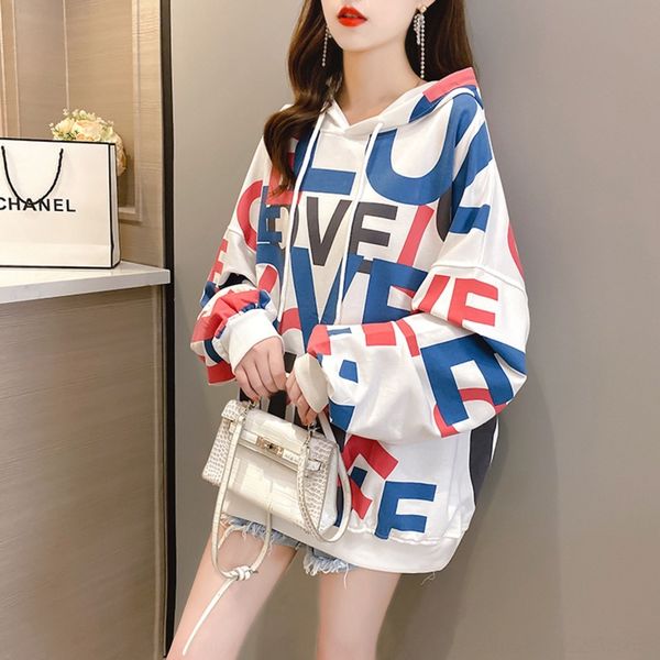 0m5c5 large size women's autumn loose sweatersweater korean style new women's hooded whole body letter thin sweater mdsb9, Black
0m5c5 large size women's autumn loose sweatersweater korean style new women's hooded whole body letter thin sweater mdsb9, Black