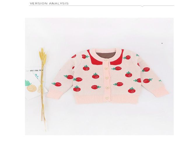 2019 new children cardigans for girls' lovely strawberry printed girls sweaters jacket cotton knitted coat rt362 sqczwv pingtoy, Blue
2019 new children cardigans for girls' lovely strawberry printed girls sweaters jacket cotton knitted coat rt362 sqczwv pingtoy, Blue
