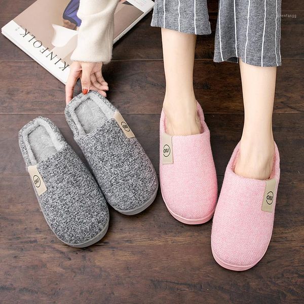 fashion women slippers furry soft sole plush home cotton fur slides winter warm shoes woman men lovers house floor slippers1, Black 
fashion women slippers furry soft sole plush home cotton fur slides winter warm shoes woman men lovers house floor slippers1, Black