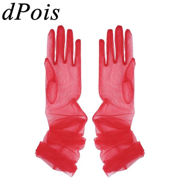 five fingers gloves adults women transparent see through sheer tulle full finger long mittens holiday fancy pography costume accessories, Blue;gray
five fingers gloves adults women transparent see through sheer tulle full finger long mittens holiday fancy pography costume accessories, Blue;gray