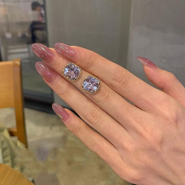 stud crystal square earrings women simple korean earring office lady party elegant jewelry student fashion accessories girl gift, Golden;silver
stud crystal square earrings women simple korean earring office lady party elegant jewelry student fashion accessories girl gift, Golden;silver