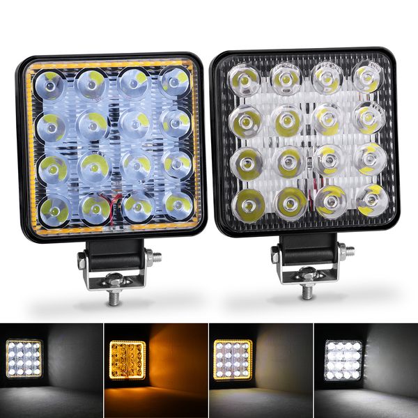 car led bar worklight 16led 48w spotlight work light square round fog lamp for 4x4 bar offroad suv auto truck atv 9v-36v white
car led bar worklight 16led 48w spotlight work light square round fog lamp for 4x4 bar offroad suv auto truck atv 9v-36v white