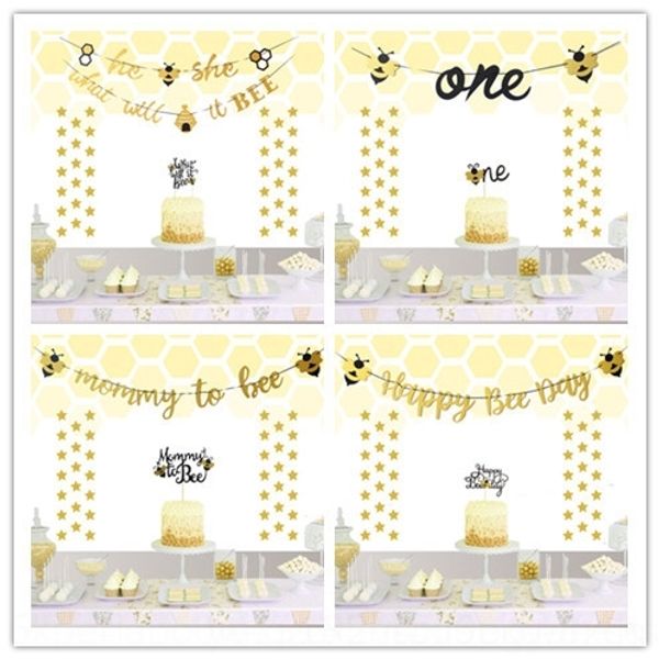 wdqt4 honeybee's one year old flower and baby party gender reveal pull flag pull and flag sign suit p background decoration qijha
wdqt4 honeybee's one year old flower and baby party gender reveal pull flag pull and flag sign suit p background decoration qijha