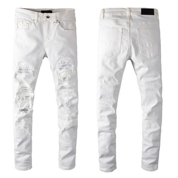 mens jeans classic pants stylist jean distressed ripped biker jean slim fit motorcycle denim jeans brand hip hop men jeans, Blue
mens jeans classic pants stylist jean distressed ripped biker jean slim fit motorcycle denim jeans brand hip hop men jeans, Blue