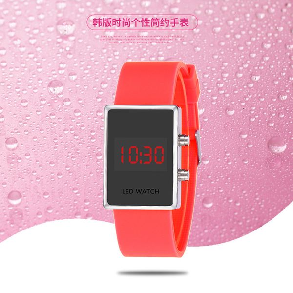 alloy small rectangular mirror watch fashion leisure trend student children gift electronic watch xm-swe1, Slivery;brown
alloy small rectangular mirror watch fashion leisure trend student children gift electronic watch xm-swe1, Slivery;brown