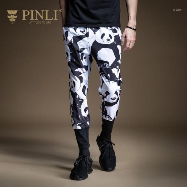 pinli 2020 summer new slim panda printed pencil pants elastic splice rubber band casual men ankle-length pants b2023172131, Black
pinli 2020 summer new slim panda printed pencil pants elastic splice rubber band casual men ankle-length pants b2023172131, Black
