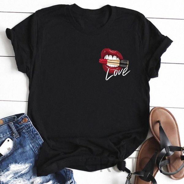 zogankin cute printed black red lips and lipsticks fashion women love tshirt female tee shirt ladies clothes #lt5q, White
zogankin cute printed black red lips and lipsticks fashion women love tshirt female tee shirt ladies clothes #lt5q, White