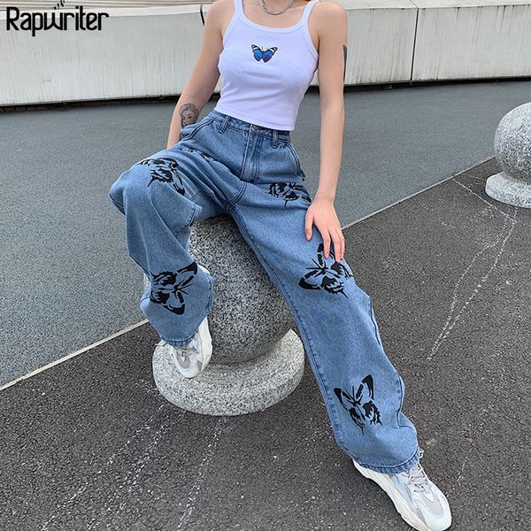 rapwriter butterfly print high waist pants loose jeans vintage streetwear full-length harajuku straight trouser demin y2k pants 1017, Black;white
rapwriter butterfly print high waist pants loose jeans vintage streetwear full-length harajuku straight trouser demin y2k pants 1017, Black;white
