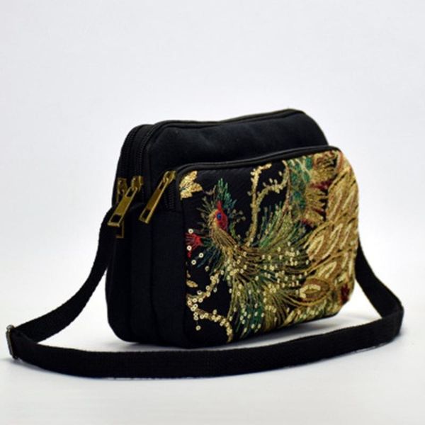 new national wind embroidered handbags fashion peacock embroidery canvas three bags shoulder slung coin purse small coin purse
new national wind embroidered handbags fashion peacock embroidery canvas three bags shoulder slung coin purse small coin purse